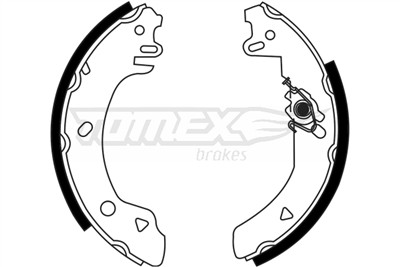 TOMEX Brakes TX 23-22 Číslo výrobce: 23-22. EAN: 5901646645936.
