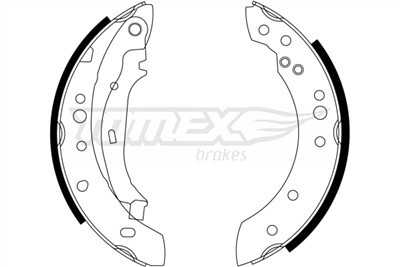 TOMEX Brakes TX 23-23 Číslo výrobce: 23-23. EAN: 5901646645943.