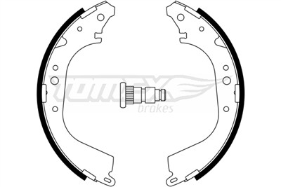 TOMEX Brakes TX 23-35 Číslo výrobce: 23-35. EAN: 5901646646063.