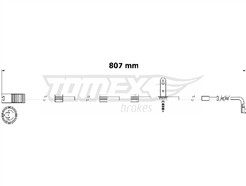 TOMEX Brakes TX 31-00