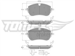 TOMEX Brakes TX 60-29