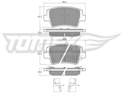 TOMEX Brakes TX 60-38