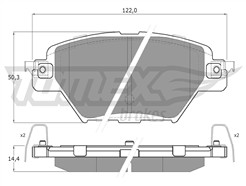 TOMEX Brakes TX 60-39