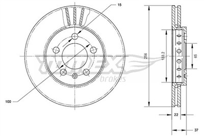 TOMEX Brakes TX 70-03 Číslo výrobce: 70-03. EAN: 5901646647107.