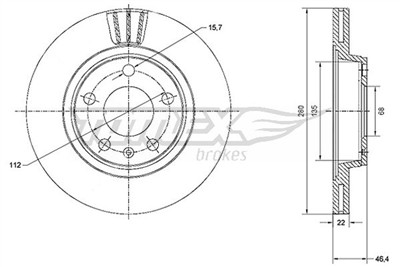 TOMEX Brakes TX 70-21 Číslo výrobce: 70-21. EAN: 5901646647282.