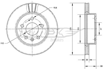 TOMEX Brakes TX 70-52 Číslo výrobce: 70-52. EAN: 5901646647596.