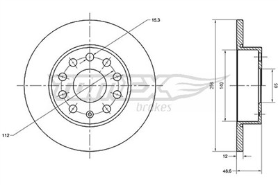 TOMEX Brakes TX 70-79 Číslo výrobce: 70-79. EAN: 5901646647862.
