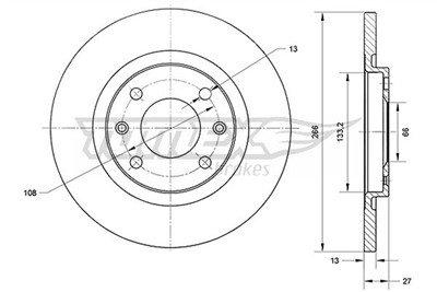 TOMEX Brakes TX 70-94 Číslo výrobce: 70-94. EAN: 5901646648012.