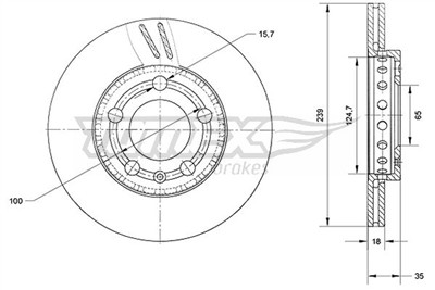 TOMEX Brakes TX 71-09 Číslo výrobce: 71-09. EAN: 5901646648166.
