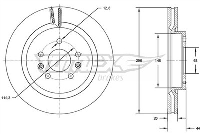 TOMEX Brakes TX 72-99 EAN: 5901646601598.