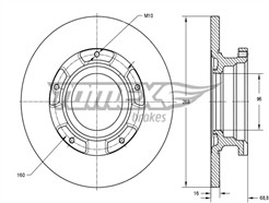 TOMEX Brakes TX 73-93