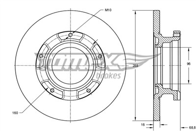 TOMEX Brakes TX 73-93 EAN: 5901646604599.