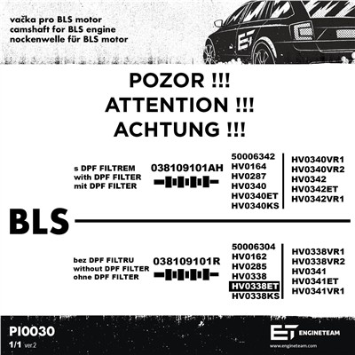 ET ENGINETEAM HV0338ET EAN: 8592779022601.