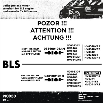 ET ENGINETEAM HV0338VR1 EAN: 8592779030545.