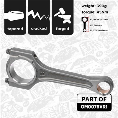 ET ENGINETEAM OM0076VR1 EAN: 8592779043743.