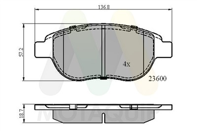 MOTAQUIP LVXL1007 EAN: 5056462418421.