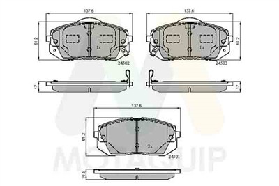 MOTAQUIP LVXL1452 EAN: 5056462420943.