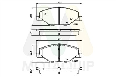MOTAQUIP LVXL1784 EAN: 5056462421971.