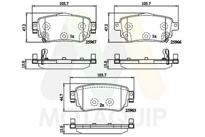 MOTAQUIP LVXL1798 EAN: 5056462422114.