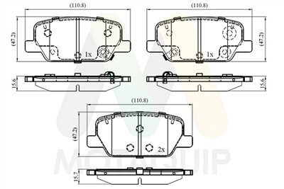 MOTAQUIP LVXL2108