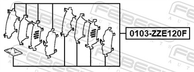 FEBEST 0103-ZZE120F EAN: 4056111149752.