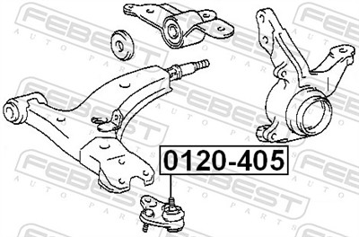 FEBEST 0120-405 EAN: 4056111012766.