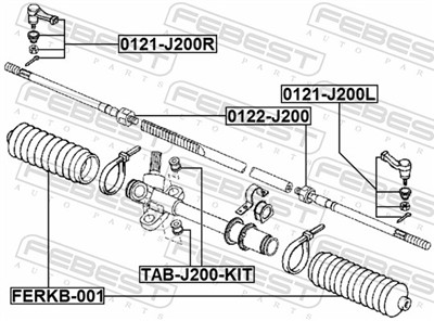 FEBEST 0121-J200R EAN: 4056111082691.