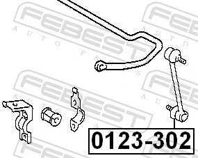 FEBEST 0123-302 EAN: 4056111020839.