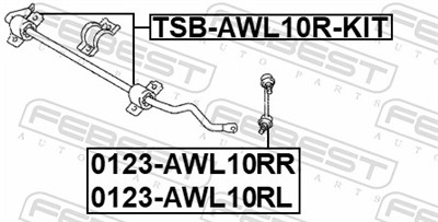 FEBEST 0123-AWL10RR EAN: 4056111132556.