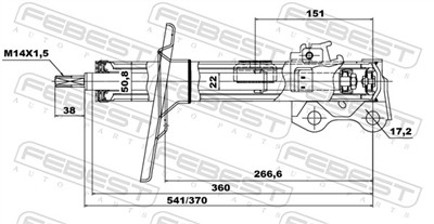 FEBEST 01660968FR EAN: 4056111141763.
