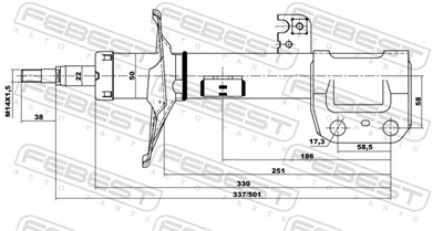 FEBEST 01665184FR EAN: 4056111142395.