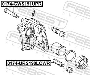 FEBEST 0174-GWS191UPR EAN: 4056111144993.