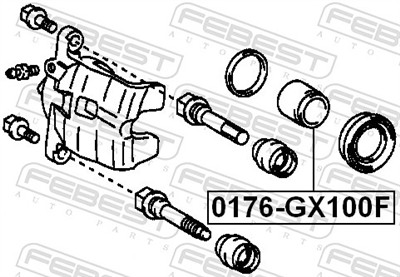 FEBEST 0176-GX100F EAN: 4056111056319.