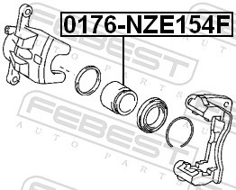 FEBEST 0176-NZE154F EAN: 4056111076942.