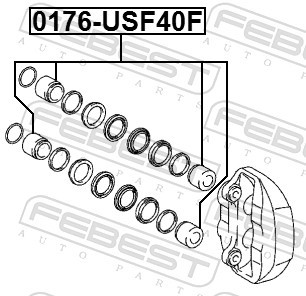 FEBEST 0176-USF40F EAN: 4056111103396.