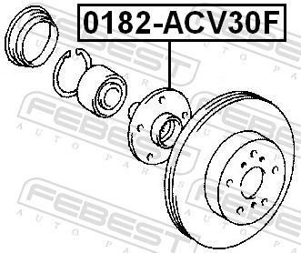FEBEST 0182-ACV30F EAN: 4056111033839.