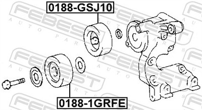 FEBEST 0188-1GRFE EAN: 4056111045931.