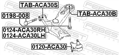 FEBEST 0198-008 EAN: 4056111139968.