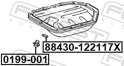 FEBEST 0199-001 EAN: 4056111169453.