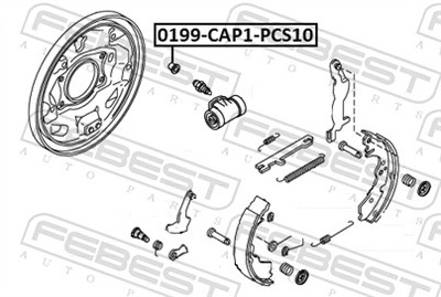 FEBEST 0199-CAP1-PCS10 EAN: 4056111153476.
