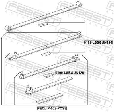 FEBEST 0199-LSSGUN126 EAN: 4056111180465.