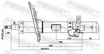 FEBEST 02110-001FL EAN: 4056111142937.