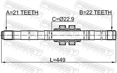 FEBEST 0212-E11LH EAN: 4056111125466.