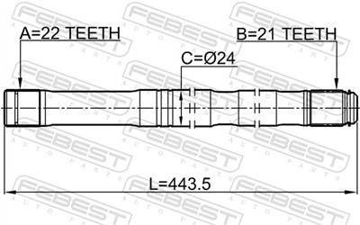 FEBEST 0212-K12LH EAN: 4056111123998.