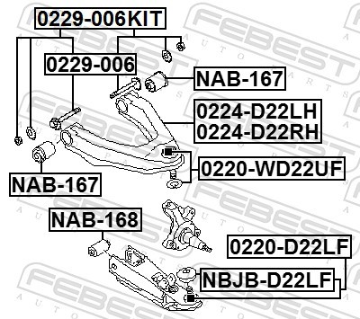 FEBEST 0229-006-KIT