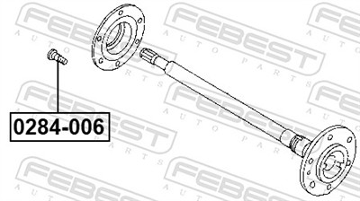 FEBEST 0284-006 EAN: 4056111146997.