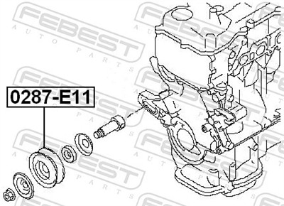 FEBEST 0287-E11 EAN: 4056111060217.