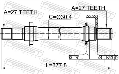 FEBEST 0312-CRVATRH EAN: 4056111113456.