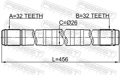 FEBEST 0312-RD1LH EAN: 4056111103440.