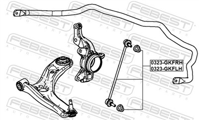 FEBEST 0323-GKFLH EAN: 4056111159881.